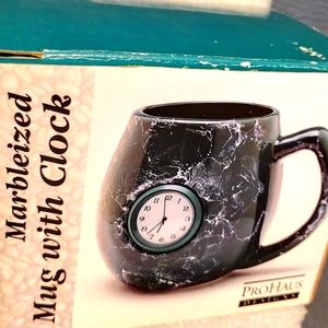 Coffee Mug w/working  clock